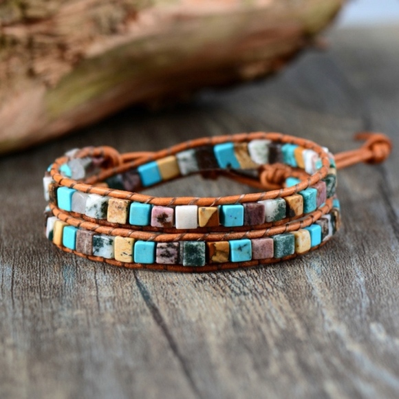 Jewelry - Leather Wrap Bracelet